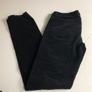 Black size 4 Theory corduroys